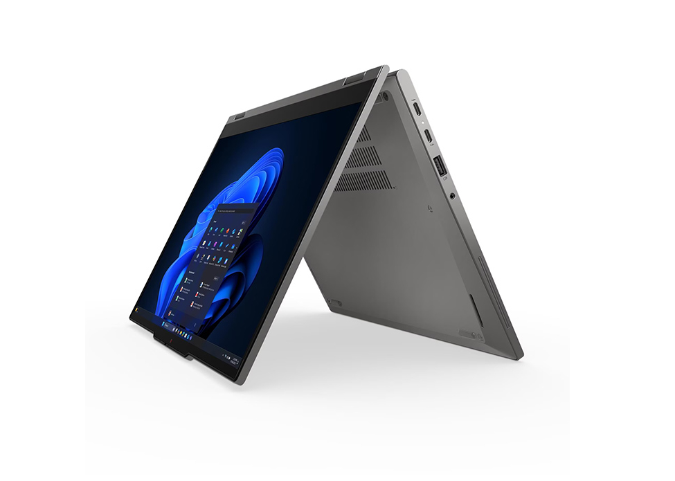 لابتوب لينوفو ثينك باد L13 2 في 1، معالج Intel Core Ultra 7، شاشة 13.3 بوصة لمس، 16 جيجابايت رام، 1 تيرابايت SSD، ويندوز 11 برو - رمادي