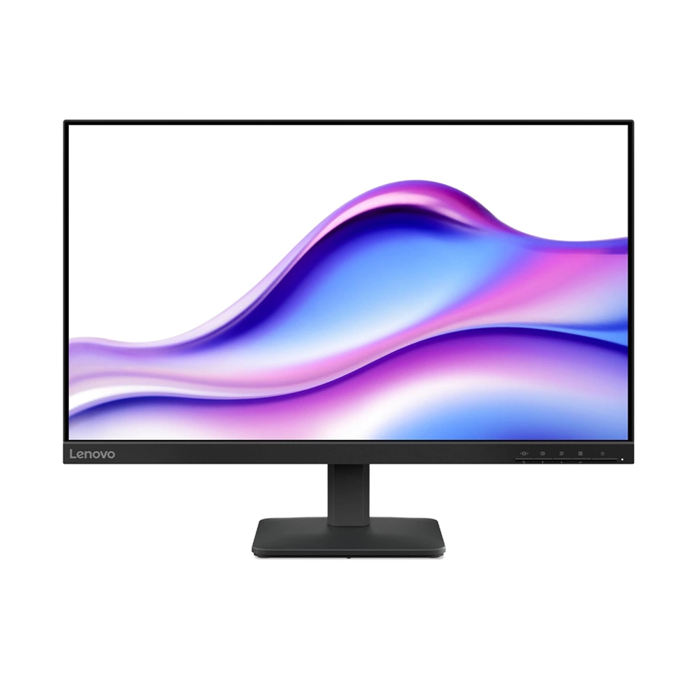 شاشة كمبيوتر لينوفو L24-4e مقاس 23.8 بوصة بدقة فل اتش دي، IPS، HDMI وVGA – أسود